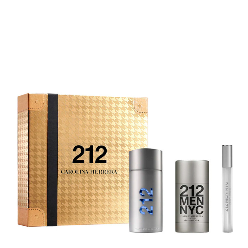 Carolina Herrera 212 Men NYC Eau de Toilette Set - 100ML Eau de toilette Profumi da Uomo