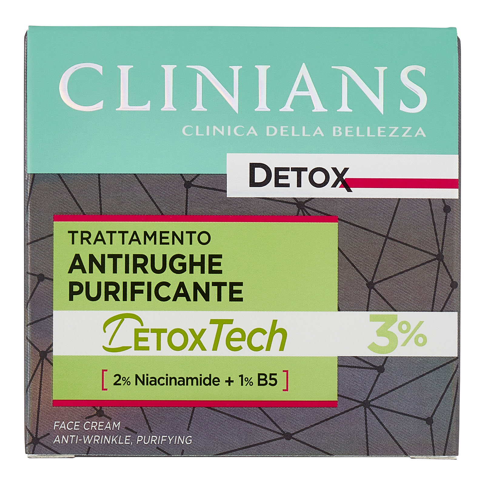 Detox Trattamento Antirughe Purificante Detoxtech 3% 50 ml
