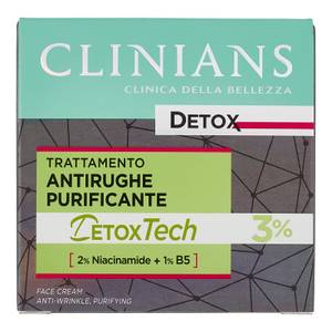 Detox Trattamento Antirughe Purificante Detoxtech 3% 50 ml