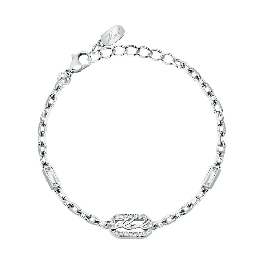 Karl Lagerfeld Bracciali Bracciale con pendente esclusivo in pavé