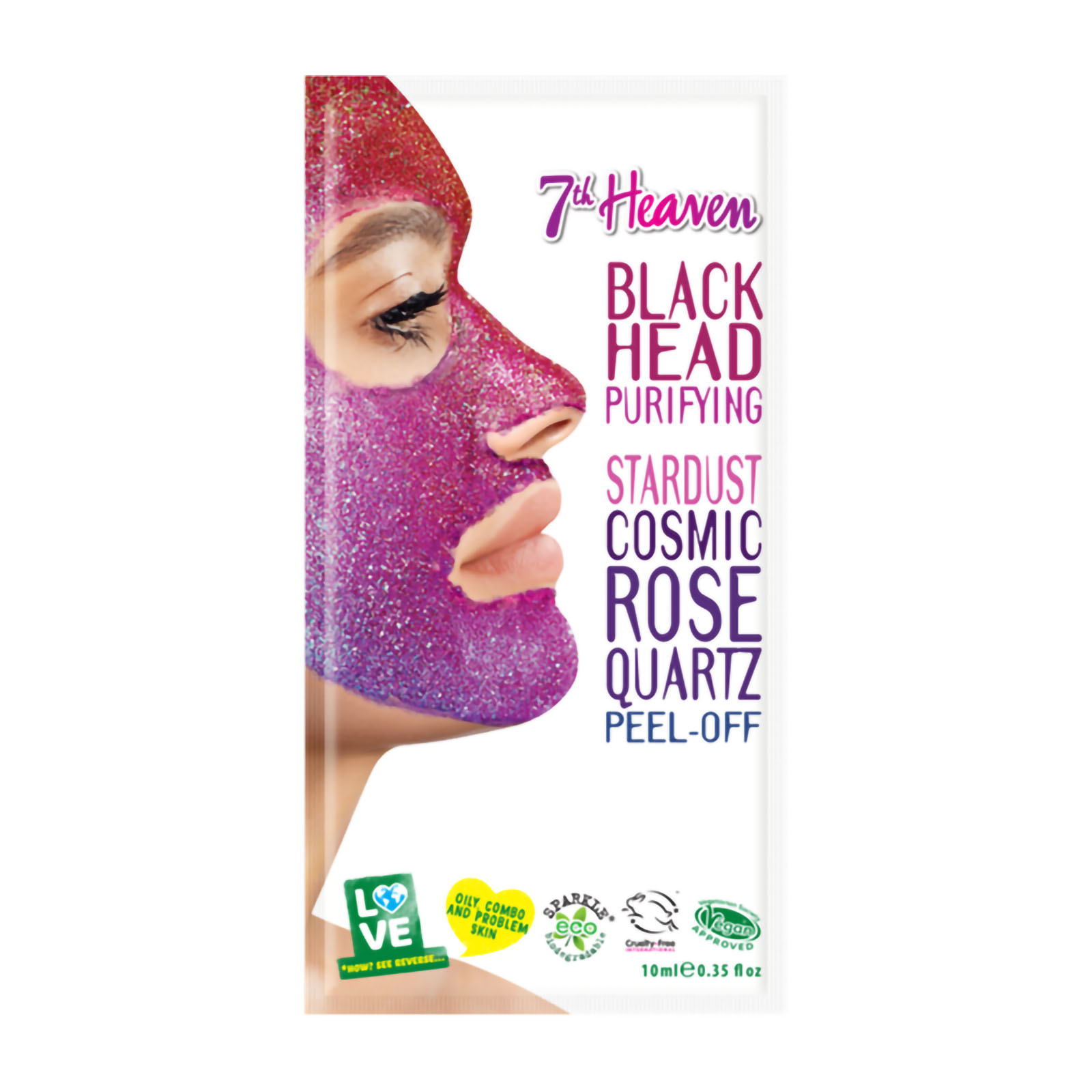 Black Head Rose Quarts Mask 10 ml