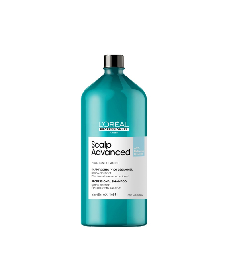 L'Oréal Professionnel - Scalp Advanced Shampoo - Anti pelliculaire dandruff - 1500 ml