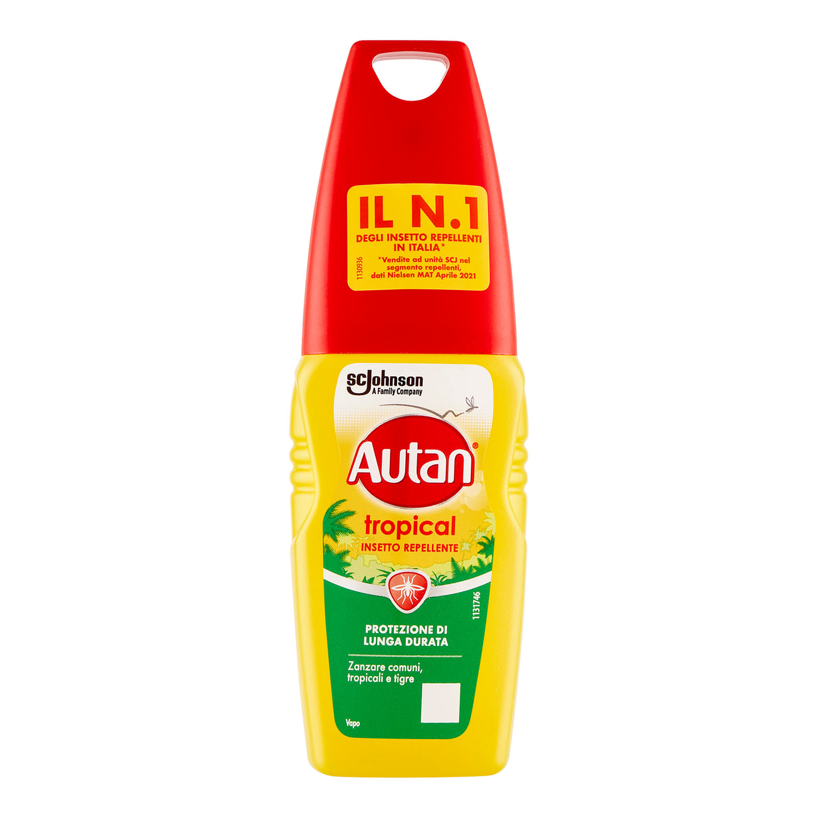 Tropical Vapo Insetto Repellente E Antizanzare Comuni E Tropicali 100 ml