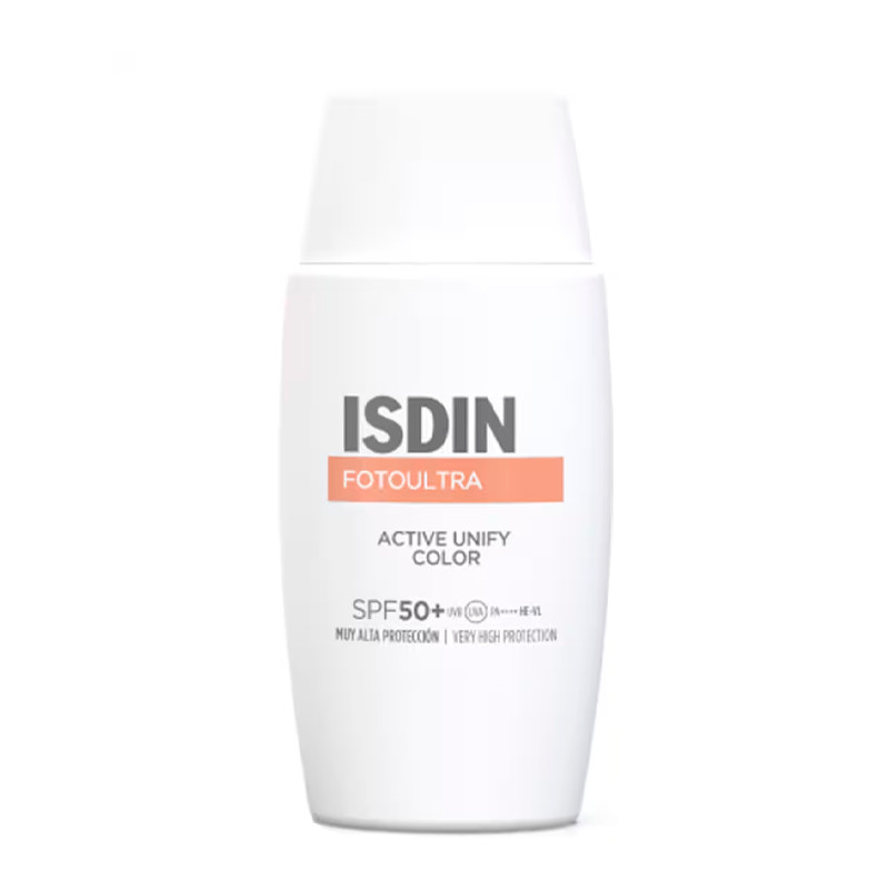 Isdin Fondotinta Colore unificato attivo Protezione solare con colore