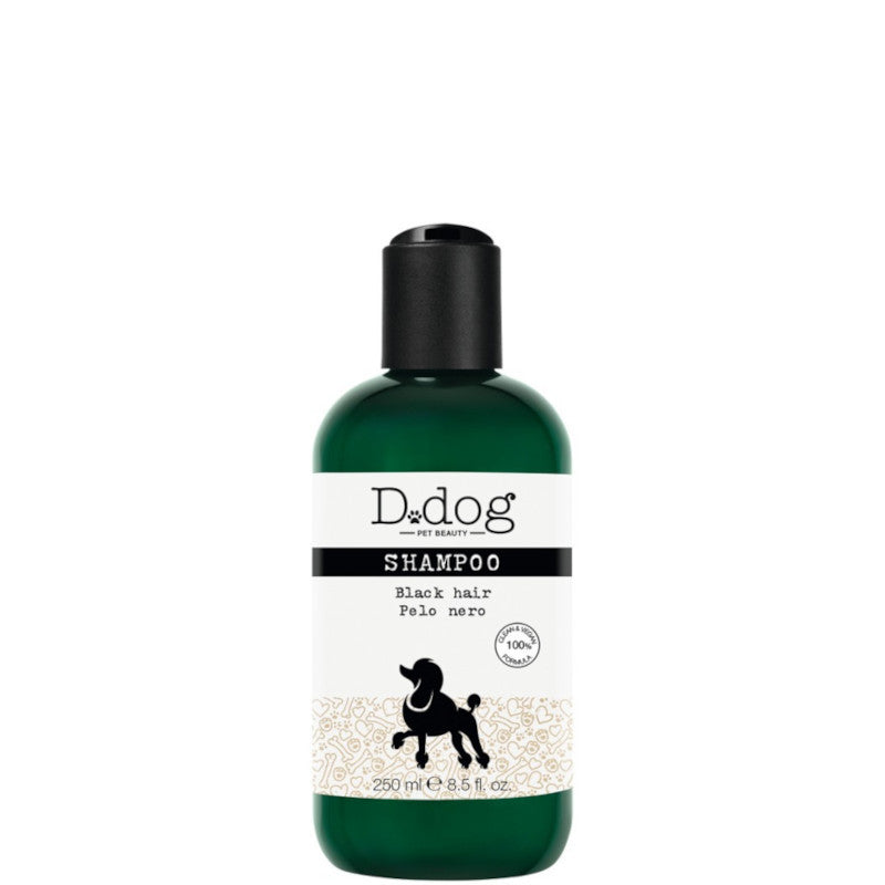 D-Dog Shampoo - Black Hair Pelo Nero 250 ML - 250 ML
