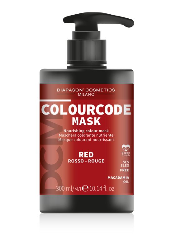Diapason Colourcode Mask - 300 ml - Rosso