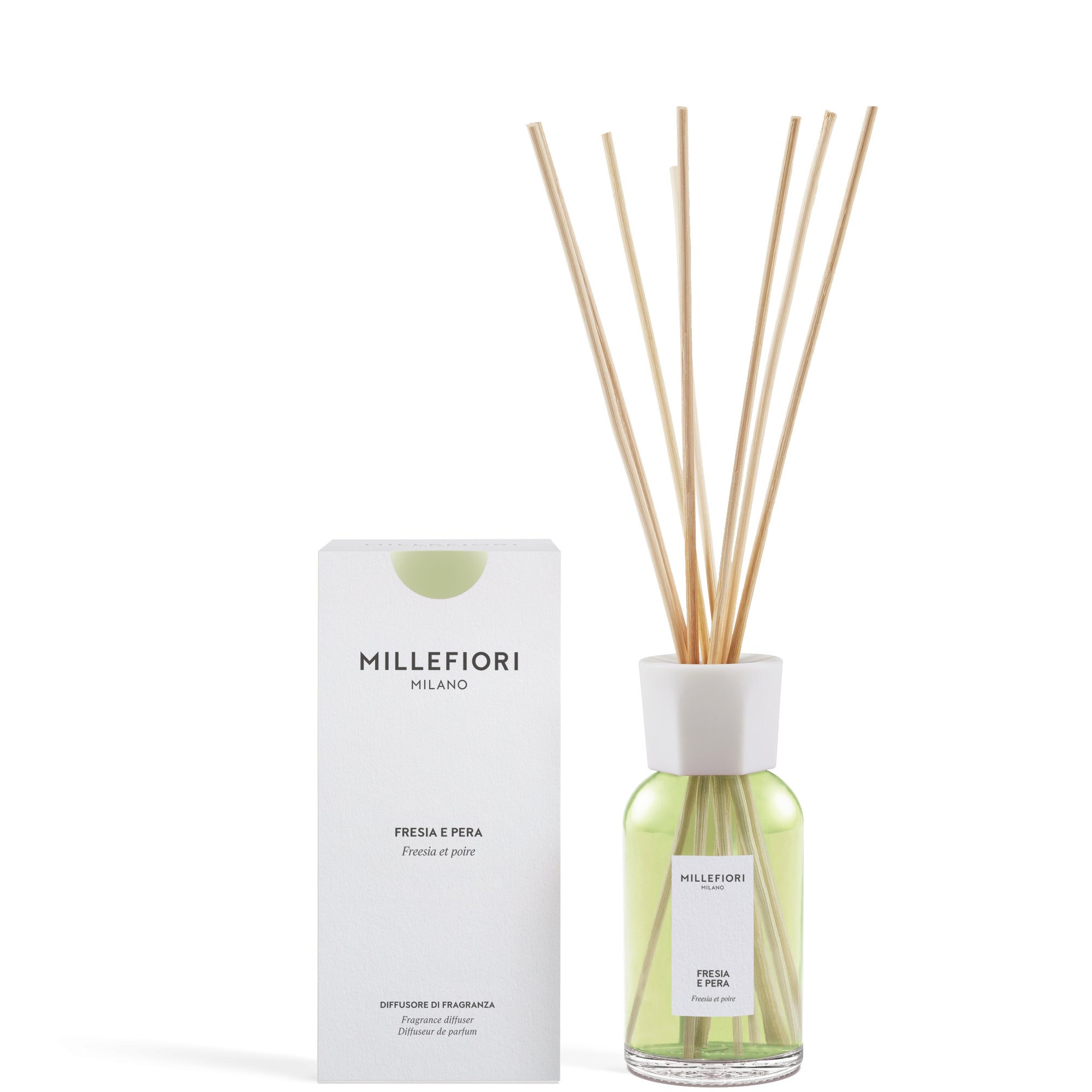 Millefiori Milano Diffusore a Bastoncini Fresia e Pera - 250 ML