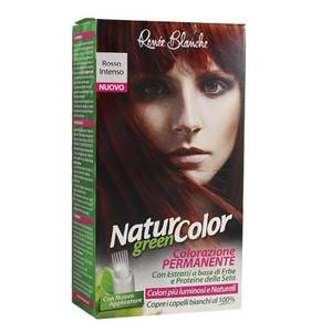 Tinta Per Capelli Colorazione Permanente Naturale Natur Color Green Rosso intenso