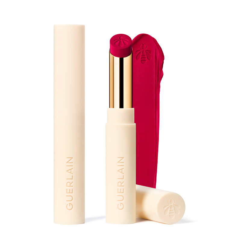 Guerlain Rossetti KissKiss Bee Glow Matte Recharge - Colore intenso e comfort in una versione sostenibile 395-BOLD FUCHSIA