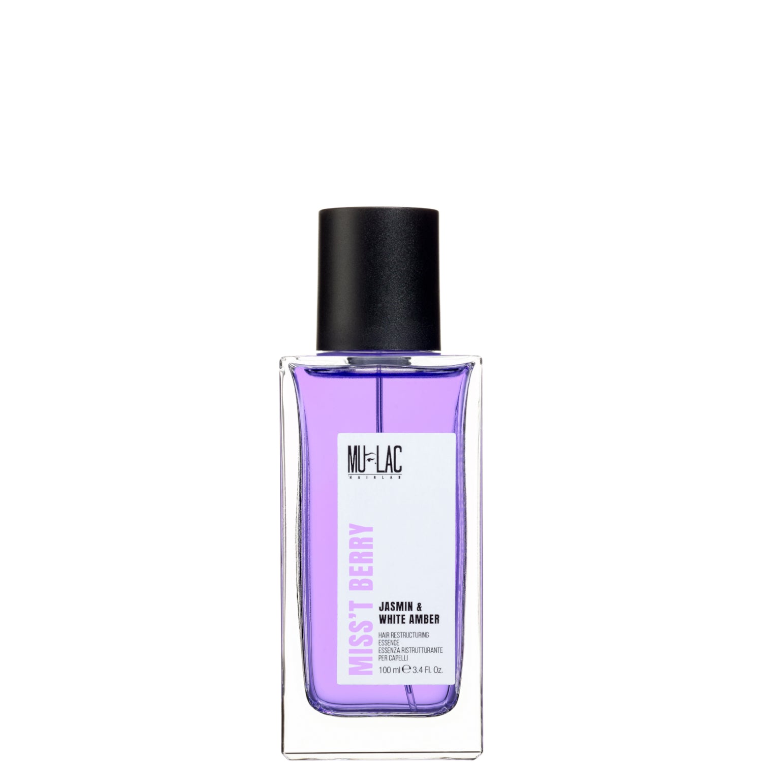 Mulac MISS'T BERRY Jasmin & White Amber Essenza Ristrutturante Capelli - 100 ML