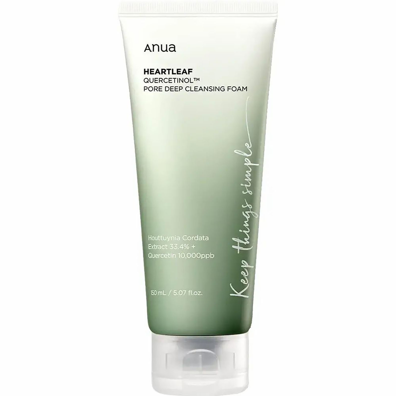 Heartleaf Quercetinol Pore Deep Cleansing Foam 150 ml
