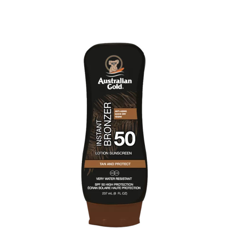 Instant Bronzer Lotion Sunscreen SPF 50 - 237 ML