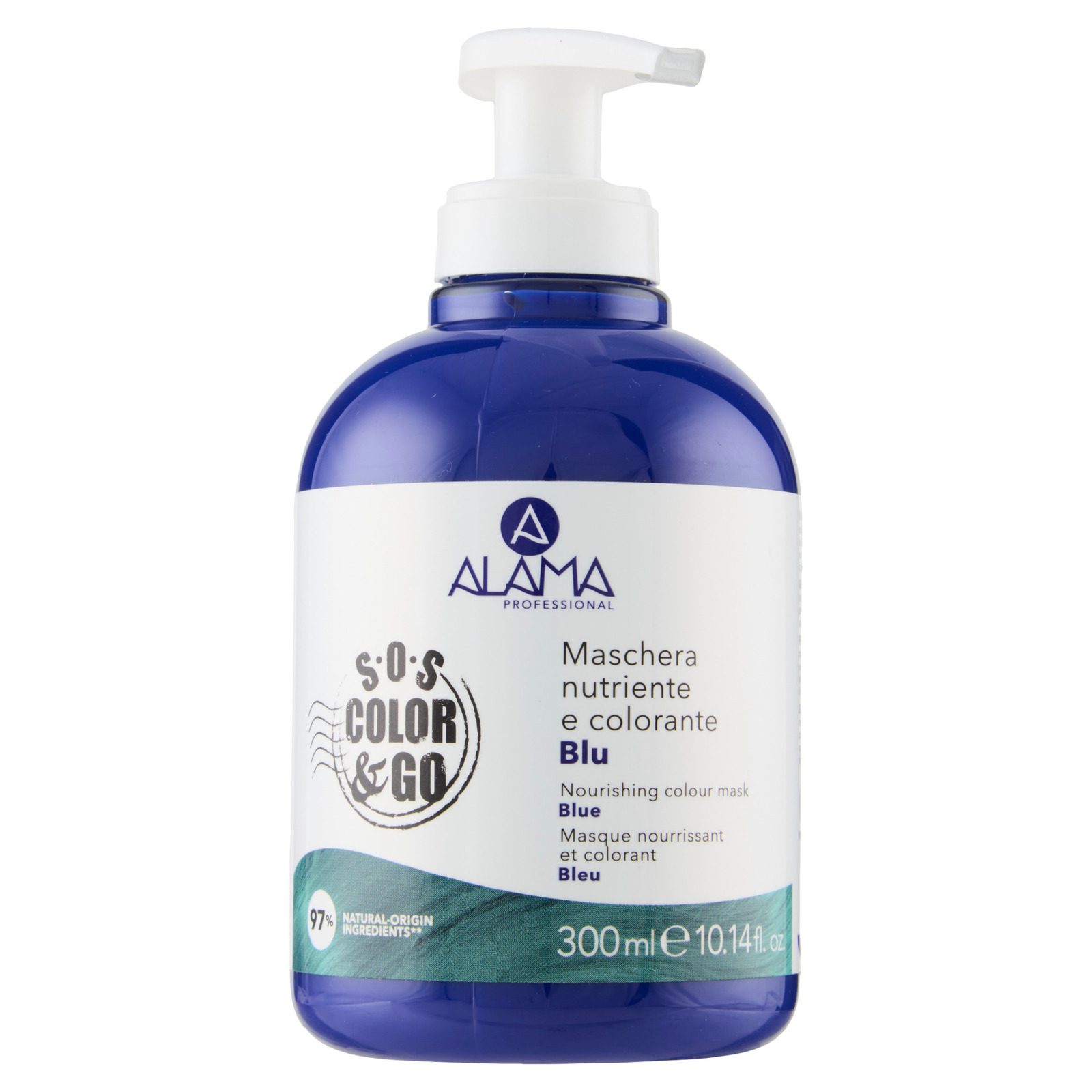 S.O.S Color & Go Maschera Colorata Condizionante Blu elettrico