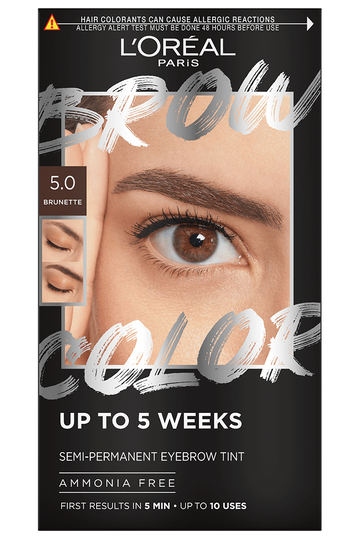 L'Oréal Brow Color - Colorazione semipermanente sopracciglia - 6.0