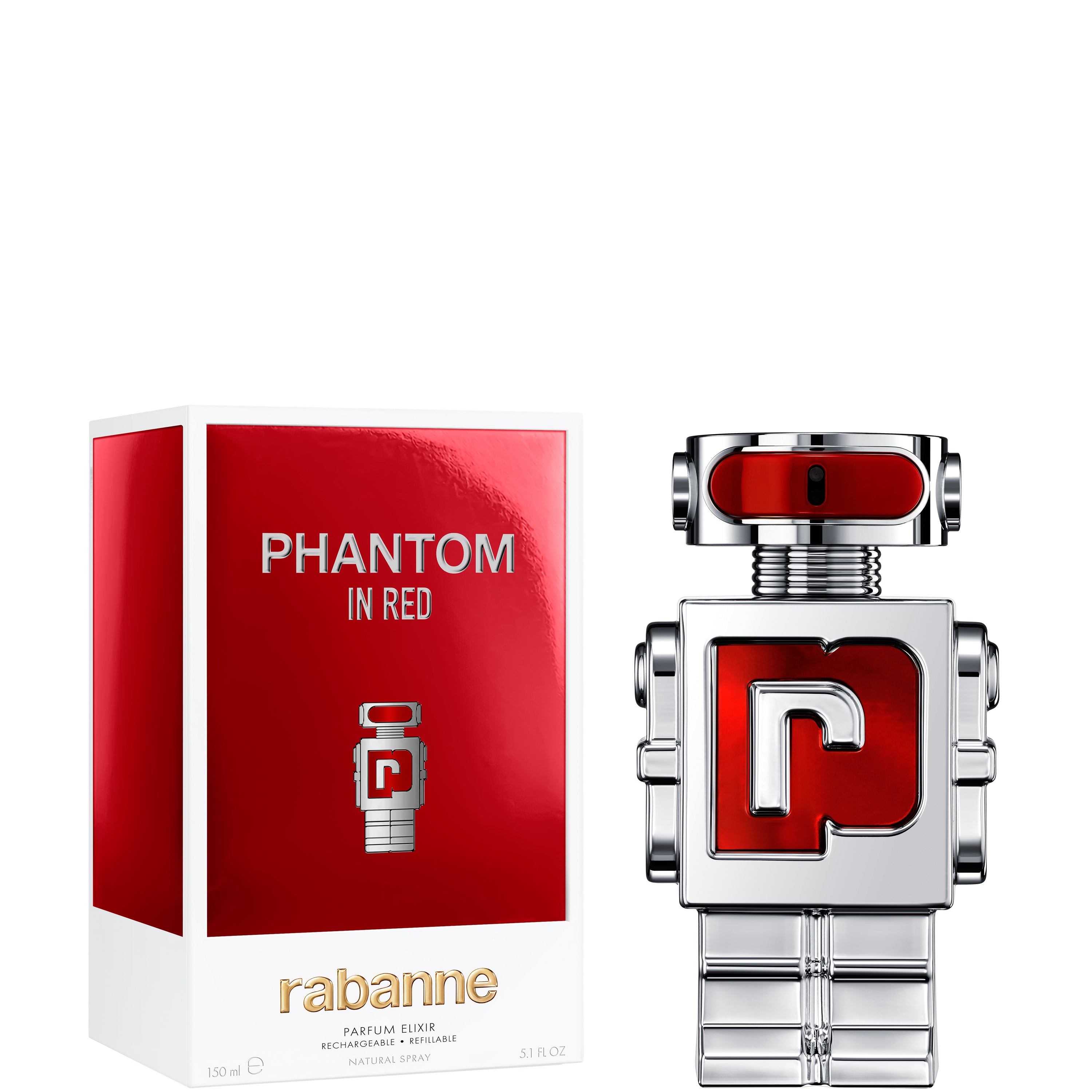 Rabanne Phantom in Red Parfum Elixir - 150 ML