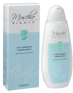 Amerigo Muschio Bianco Latte Detergente Multivitaminico - 250 ml