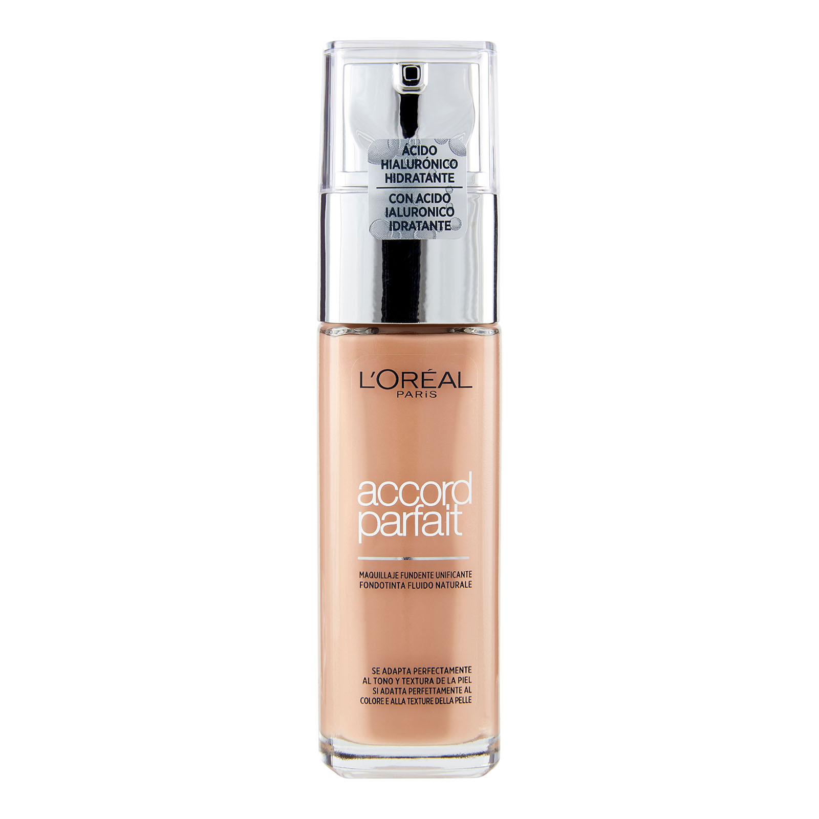 Accord Parfait Fondotinta Liquido con Acido Ialuronico 30ml 5r5c5k sable rosè