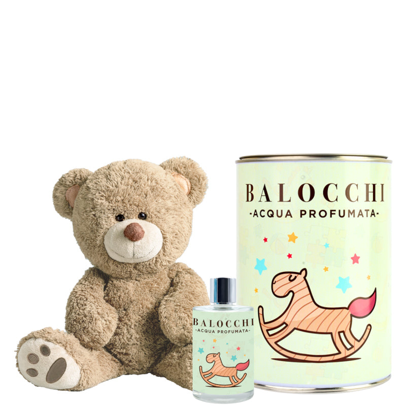Baby Collection Acqua Profumata + Orso Tobia 100 ML Acqua profumata per il corpo + Orsetto Tobia - 100 ML Acqua profumata per il corpo + Orsetto Tobia