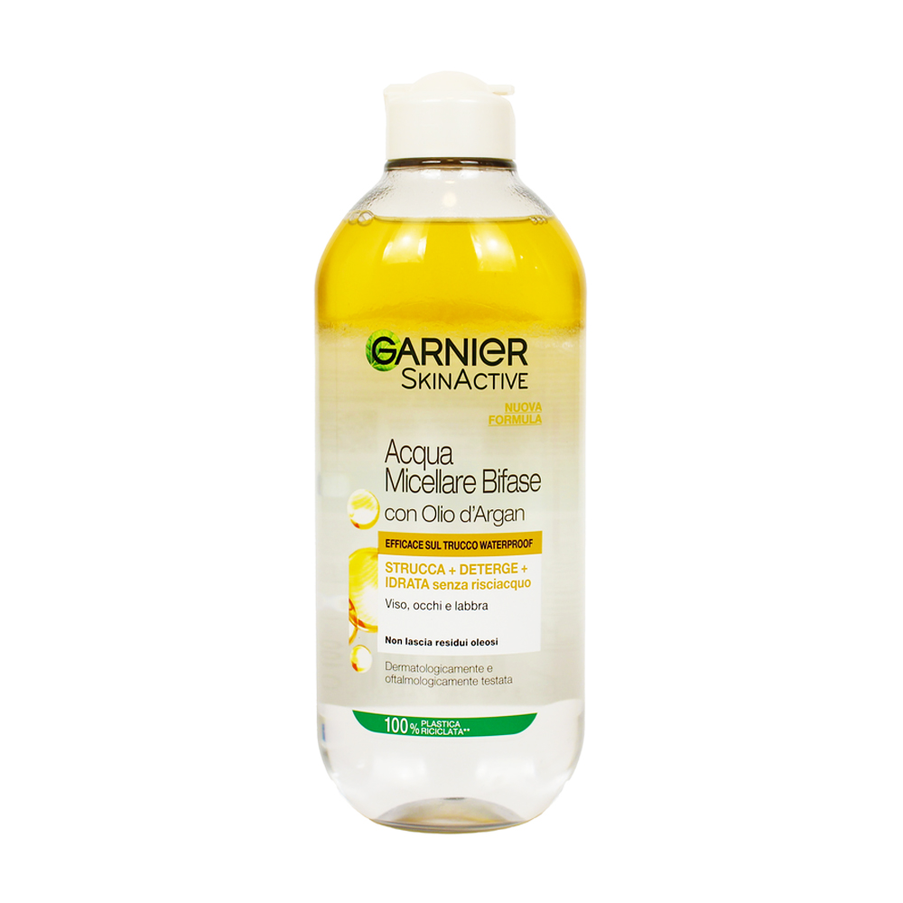Garnier SkinActive Acqua Micellare Bifase Olio D'Argan - 400 ml