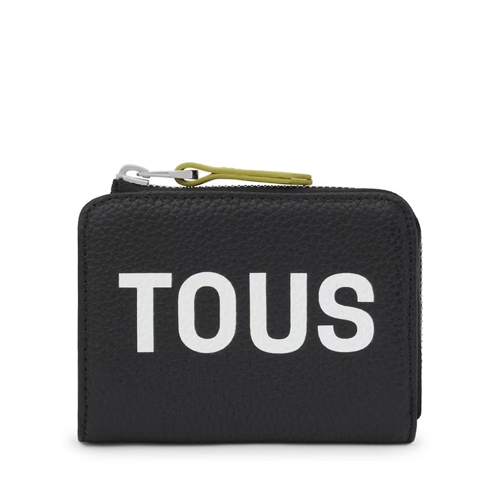 Tous Portafogli e portamonete da donna Portafoglio piccolo in pelle con logo Lynn