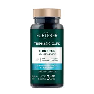 Rene Furterer Trattamento dei capelli Triphasic Caps Longuerur Densite & Force Trattamento per capelli per densità e forza