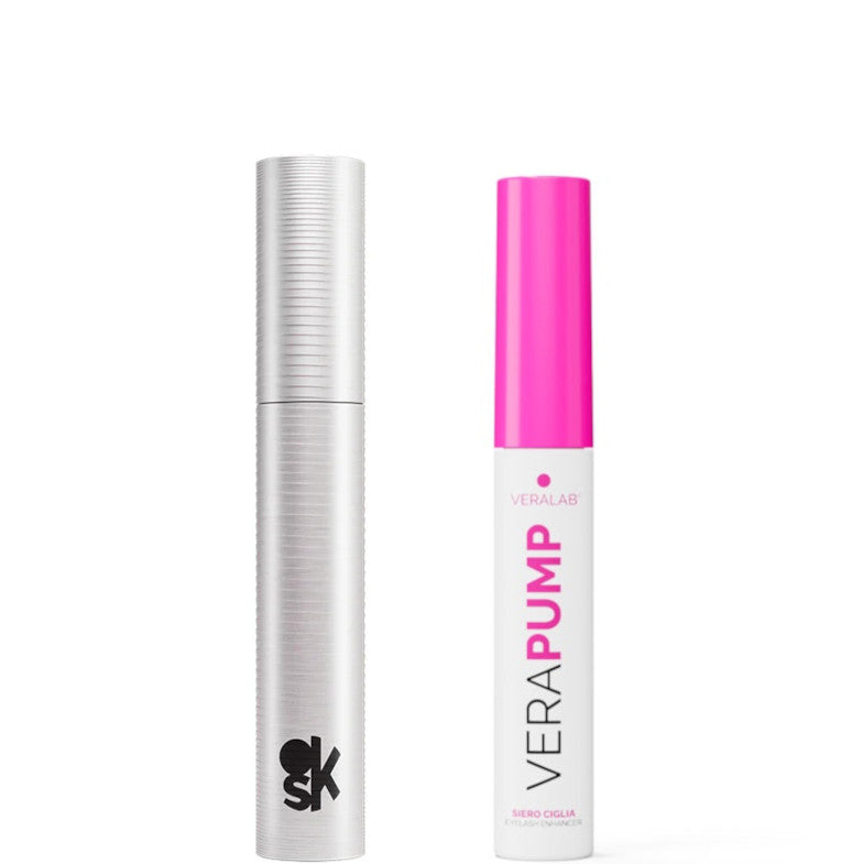 Veralab Mascara Lash Over Crush + VeraPump Mascara Nero + Siero Mascara - Mascara Nero + Siero Mascara