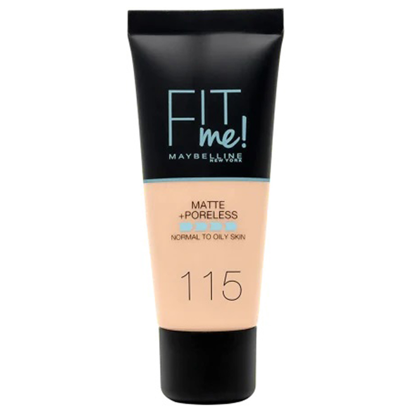 Fondotinta Coprente Opacizzante Fit Me Matte & Poreless 115 - ivory