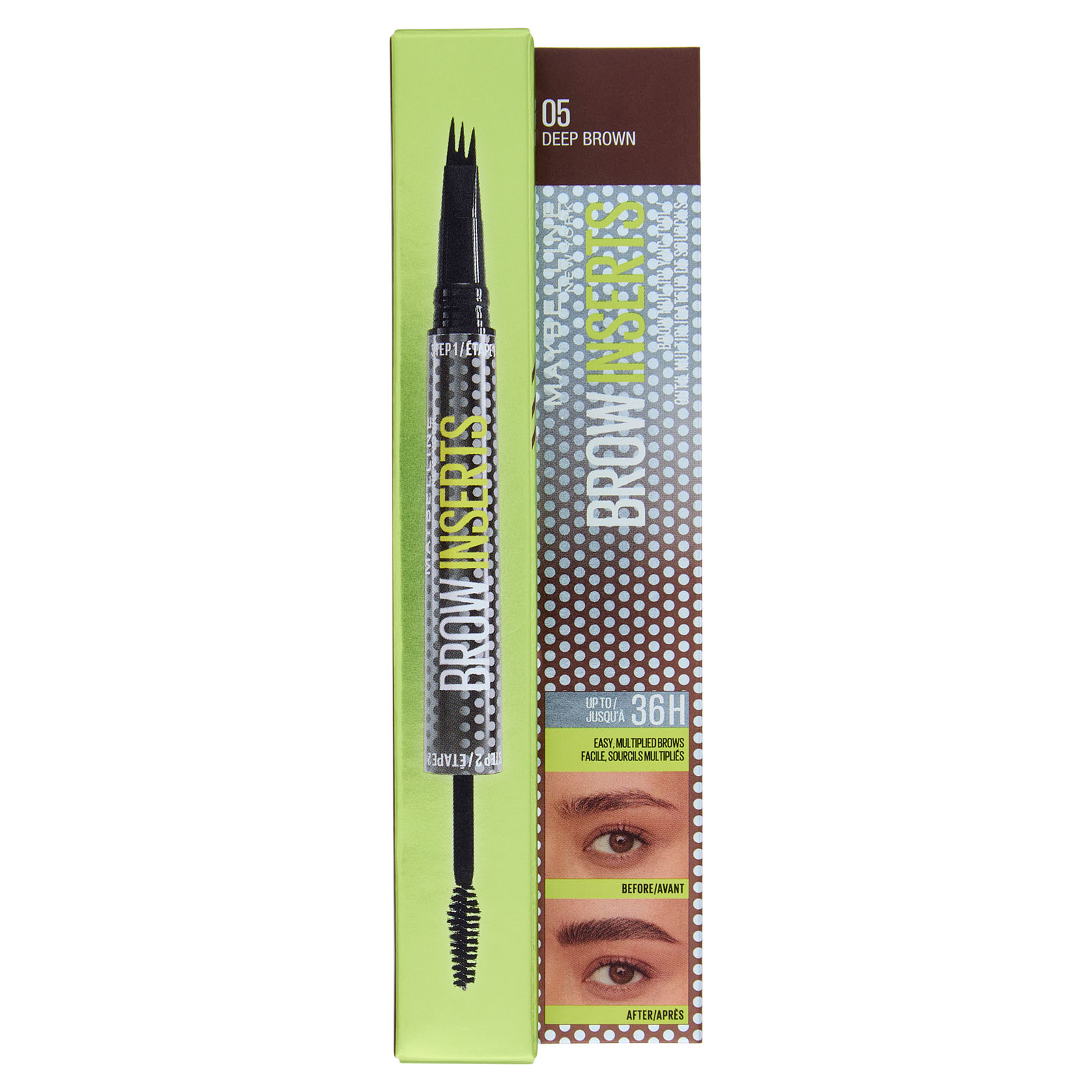 Brow Insert - Penna Moltiplica Sopracciglia Deep brown 05