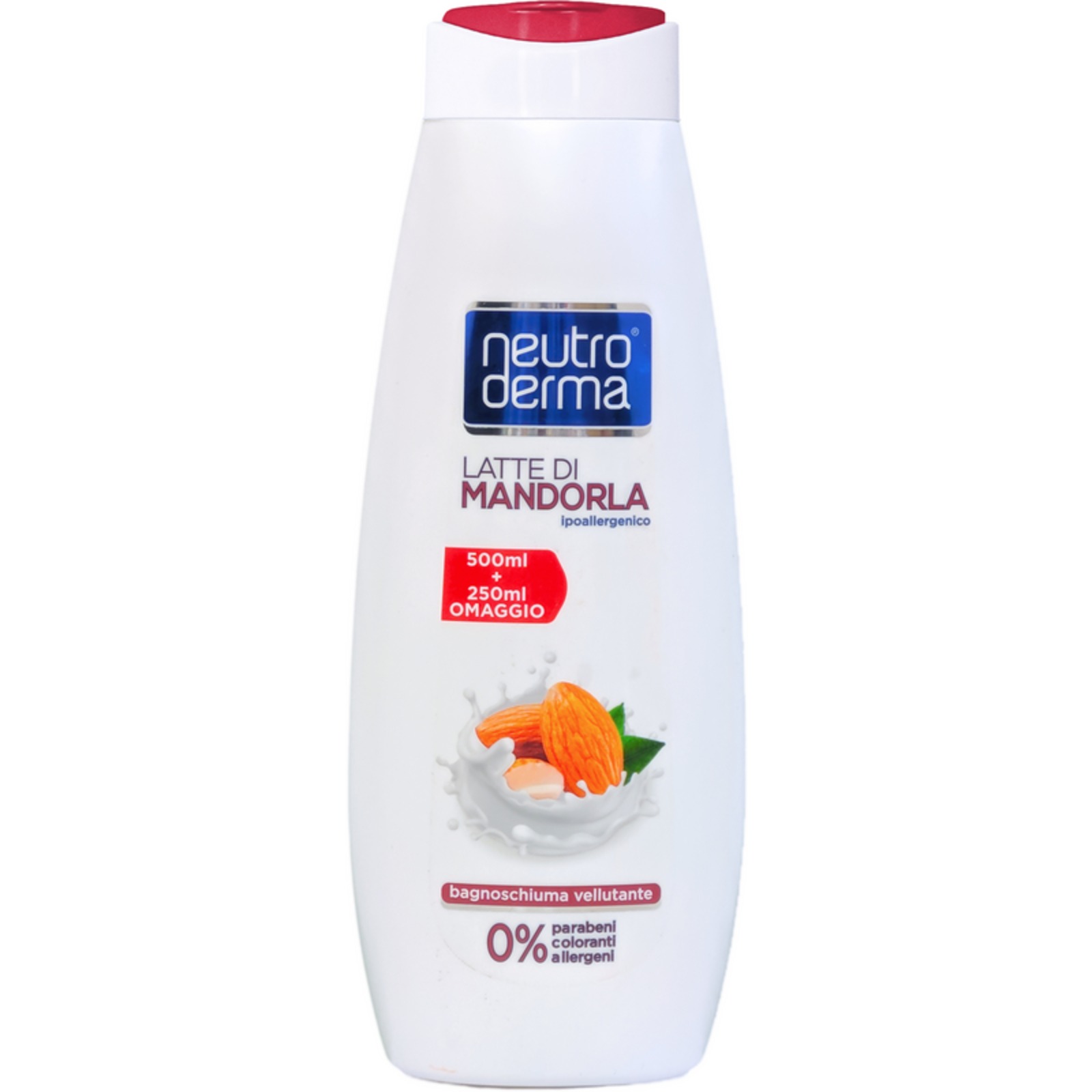 Bagnoschiuma Vellutante Latte Di Mandorla 750 ml
