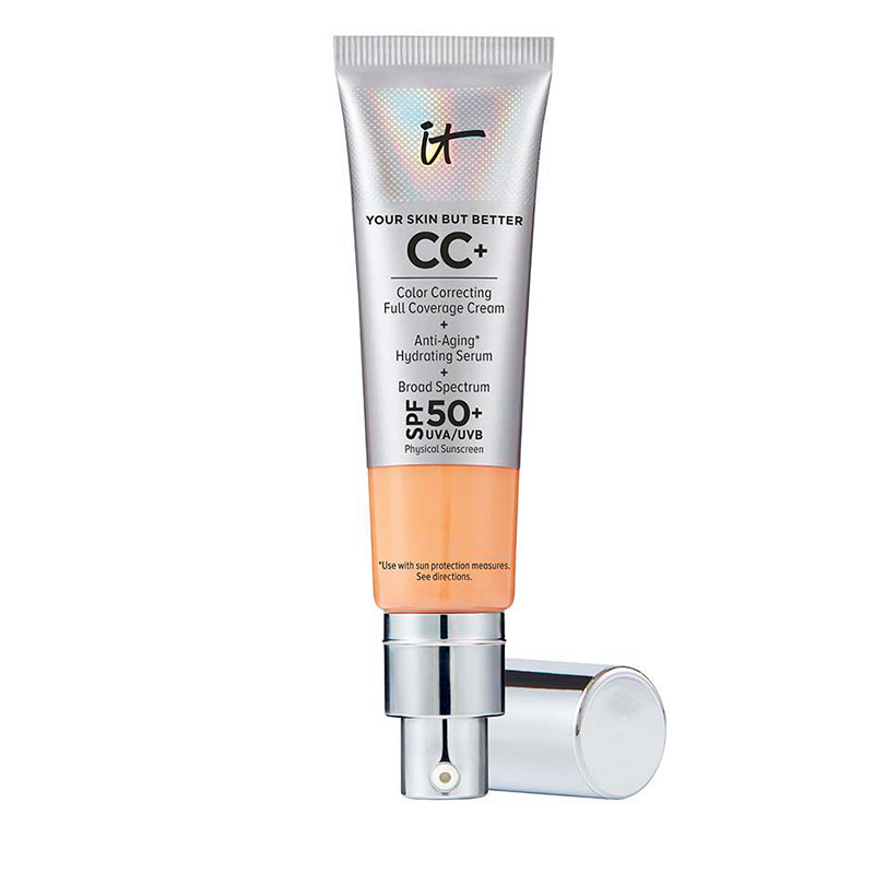It Cosmetics Make-up CC+ Cream Full-Coverage Foundation With SPF 50+ MEDIUM TAN (W)