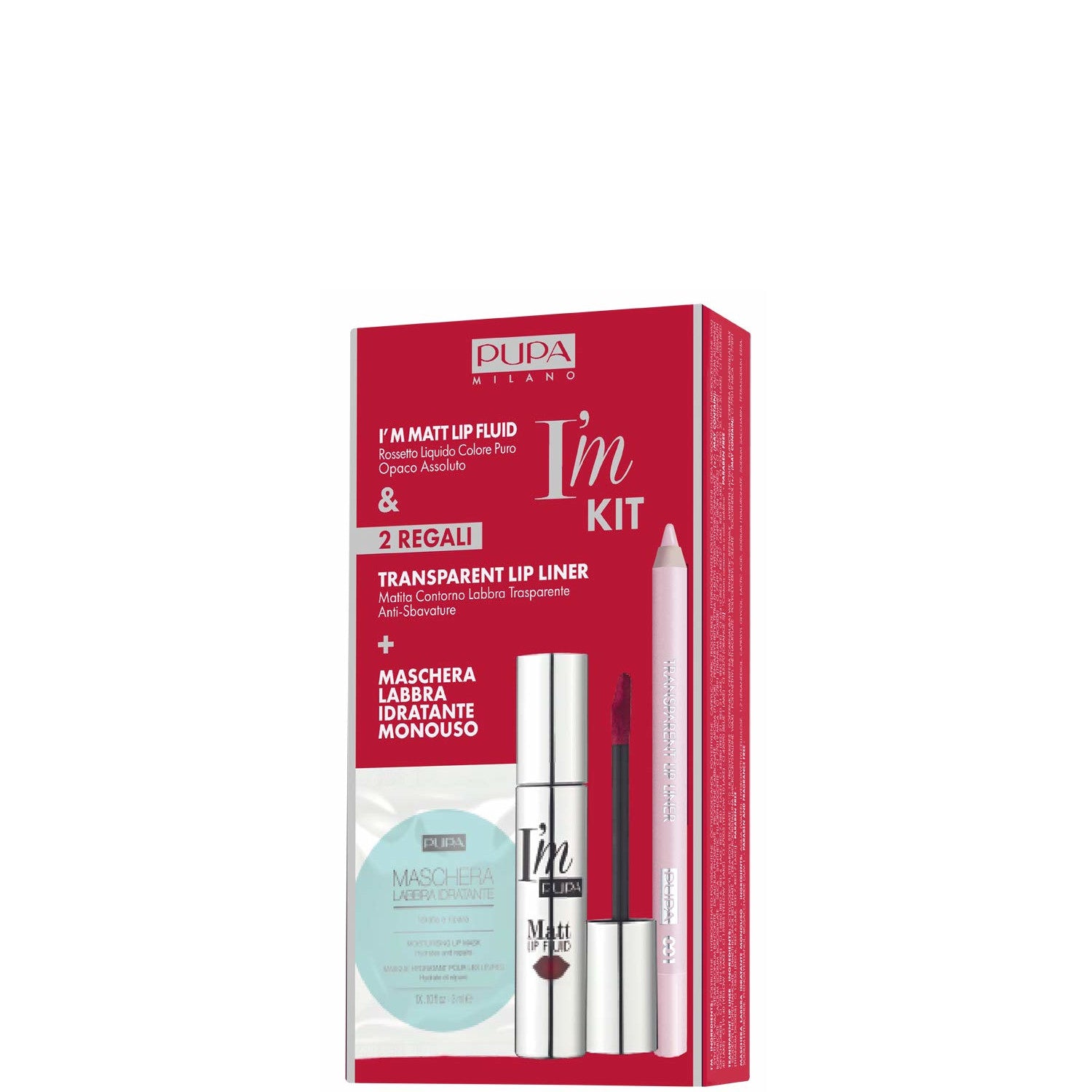 I'm Matt Lip Fluid Kit I'm 053 Dark Red* - 053 Dark Red