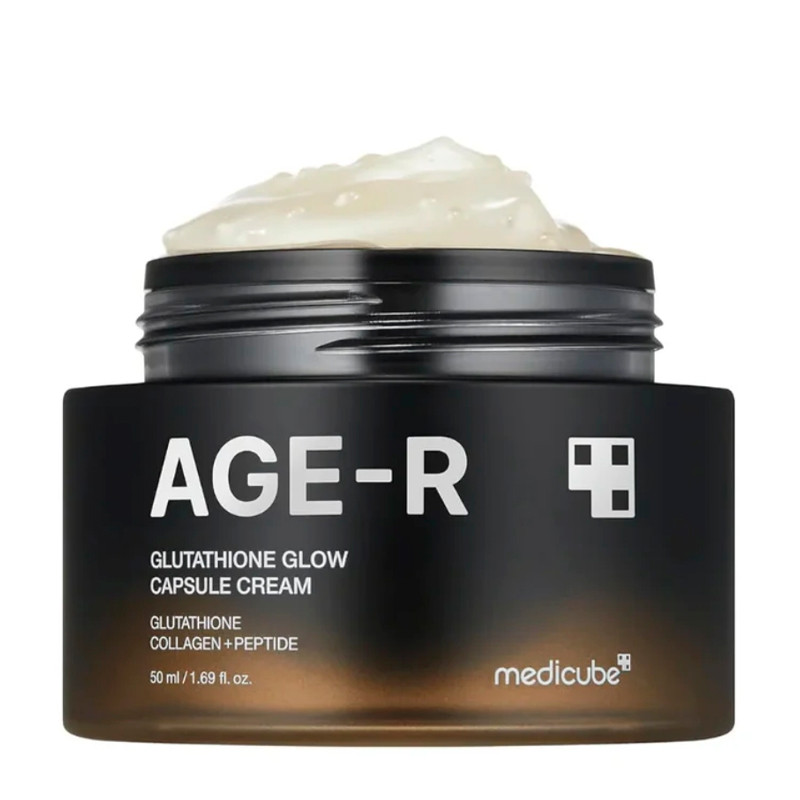 Medicube Trattamenti Viso AGE-R Glutathione Glow Capsule Cream Crema illuminante effetto Glass Skin