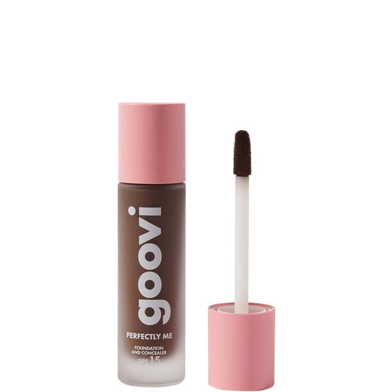 Goovi Foundation and Concealer SPF 15 - Perfectly Me - N. 20 EBONY DEEP - COOL
