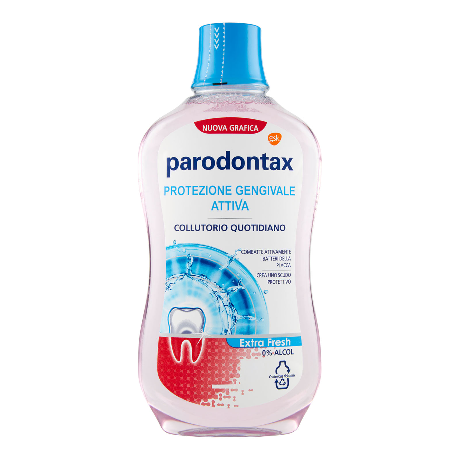 Collutorio Quotidiano Protezione Gengivale Attiva Extra Fresh 500 ml