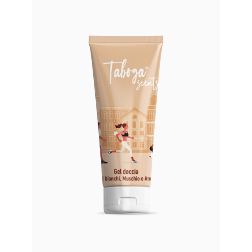 Taboga Scents - Gel doccia Fiori bianchi-Muschio e Ambra 250 ml