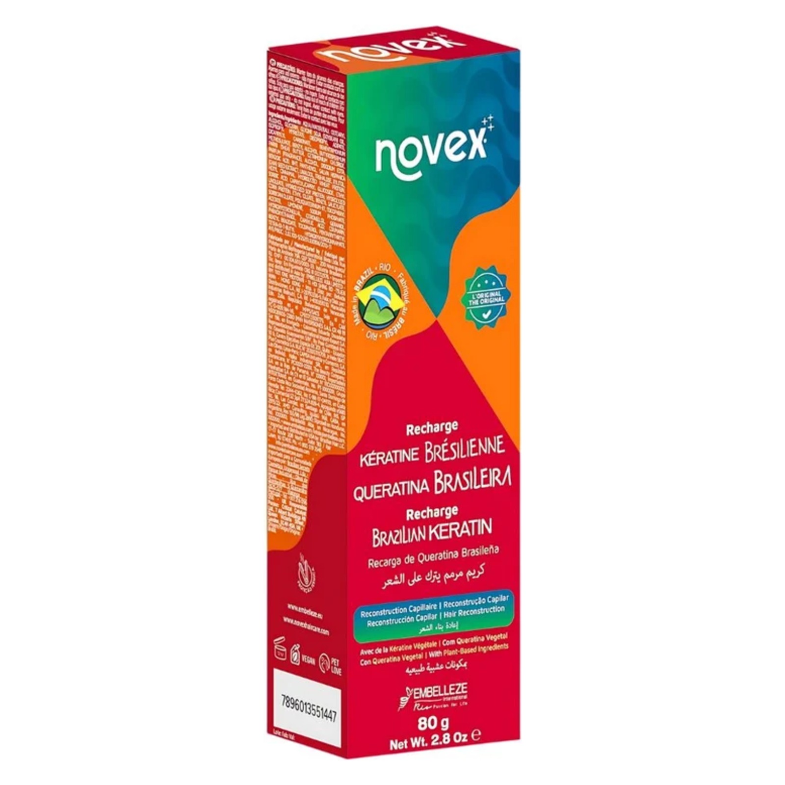 Ricarica Cheratina Novex 80 gr