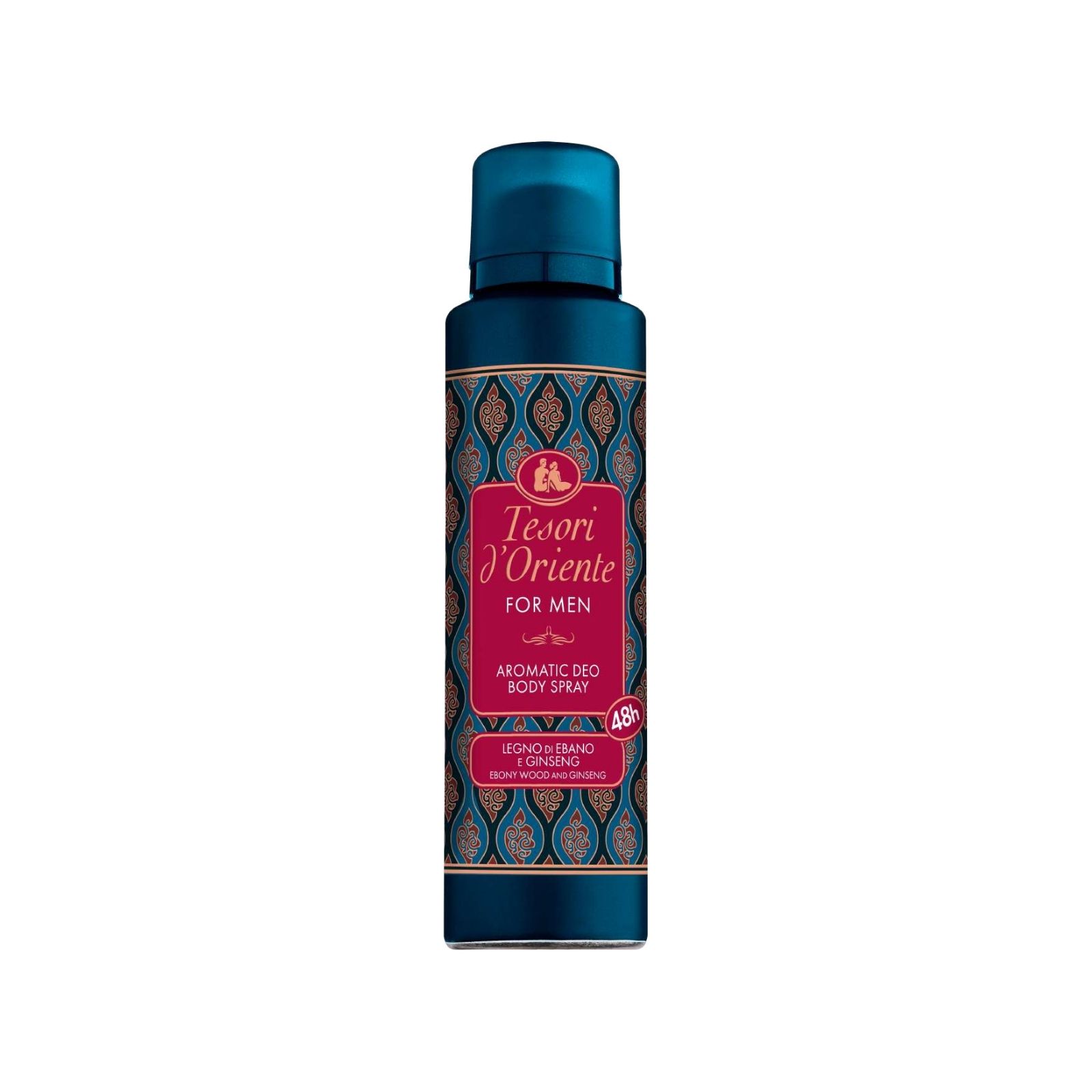 Deodorante Spray 48h Per Uomo Legno Di Ebano E Ginseng 150 ml