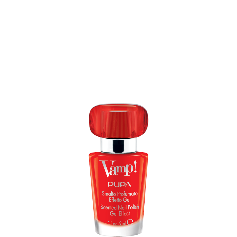 Vamp! Smalto Profumato Effetto Gel - N.201 FIRE RED