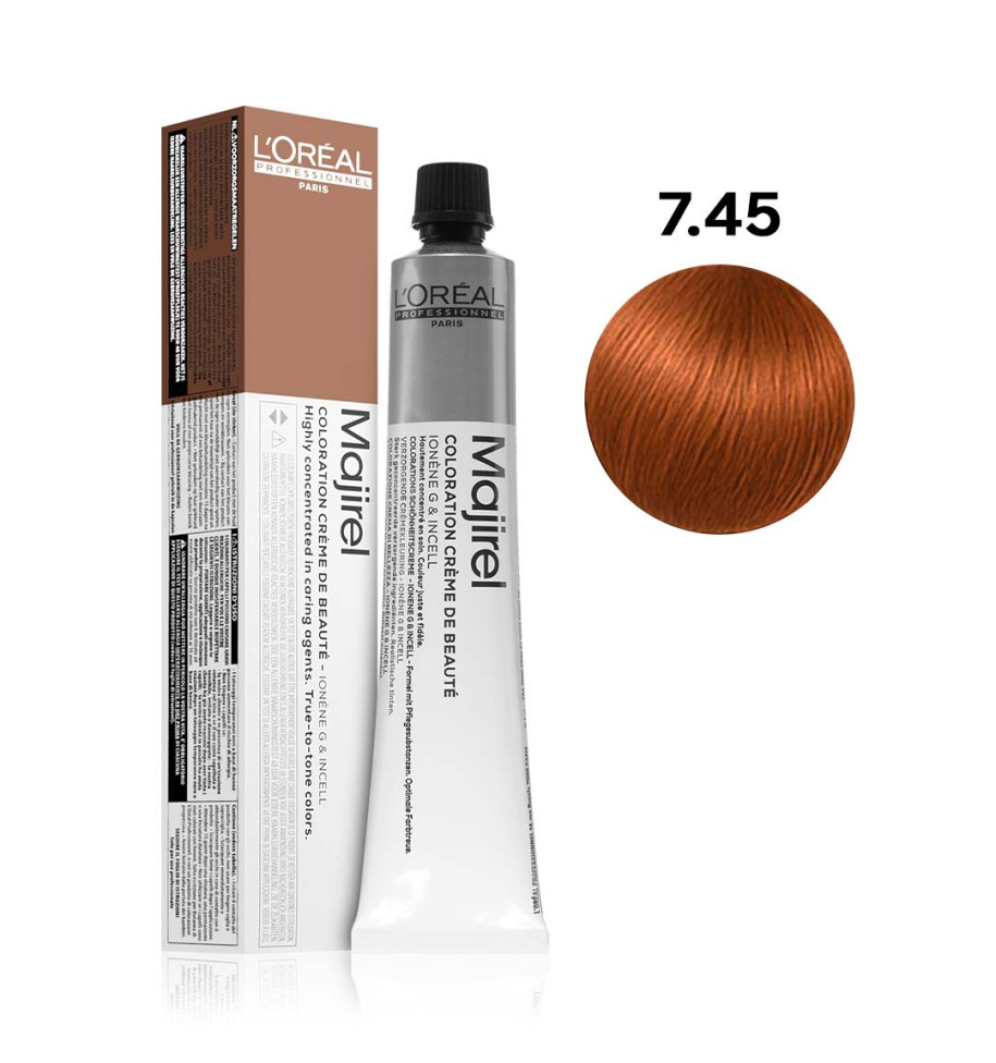 L'Oréal Majirel - 7.45 - Biondo rame mogano