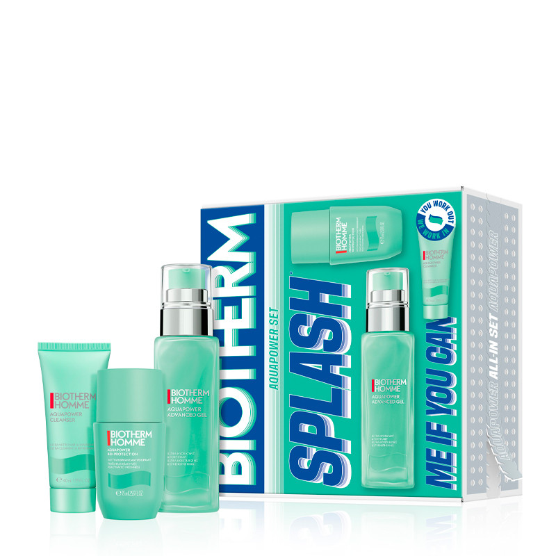 Biotherm Trattamenti Viso Uomo Homme Aquapower - Advanced Set