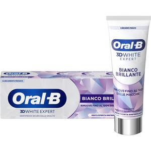 Dentifricio 3d White Expert Bianco Brillante Menta Piperita Rinfrescante 75 ml