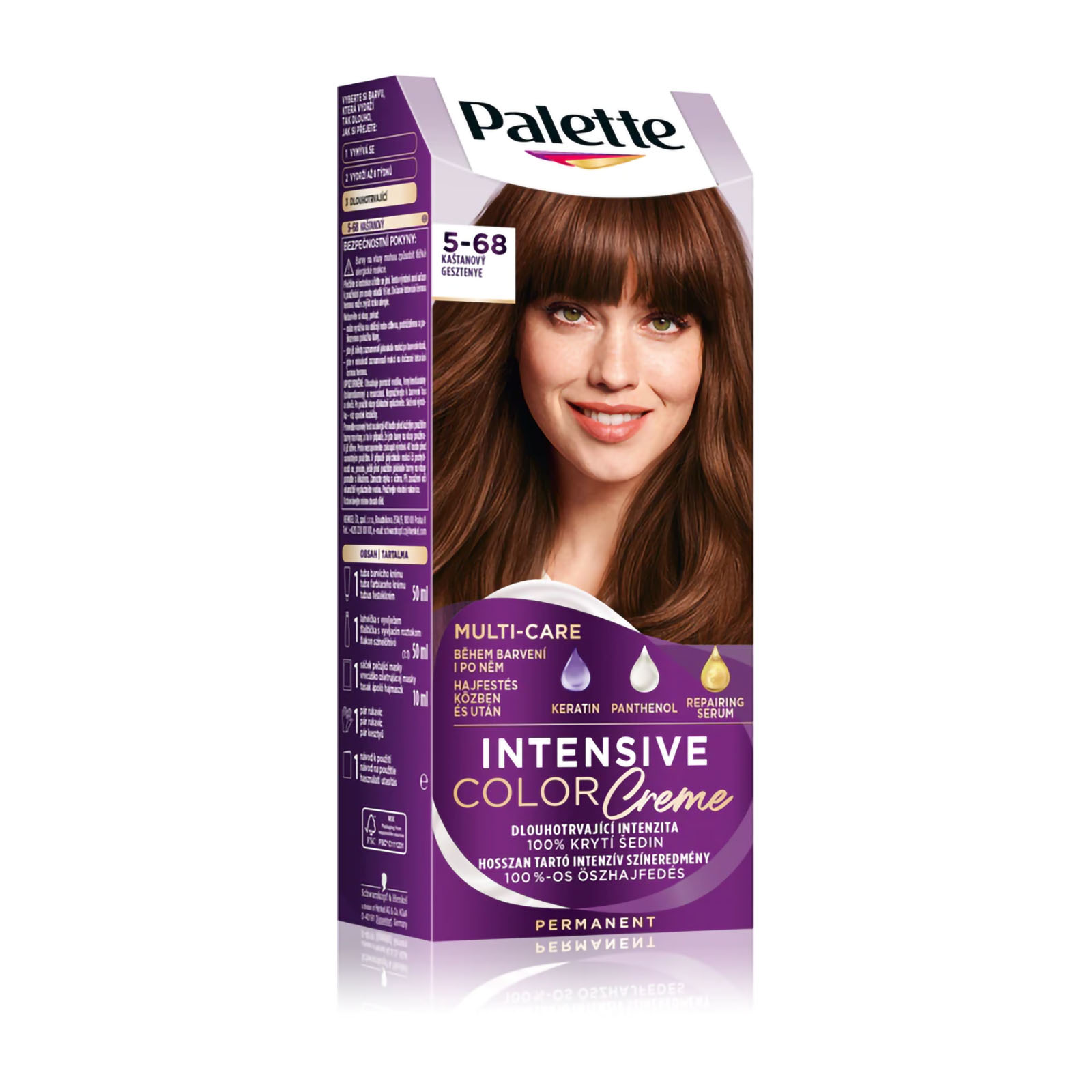 Palette Intensive Color Creme 5.68 Castano Chiaro Coccol