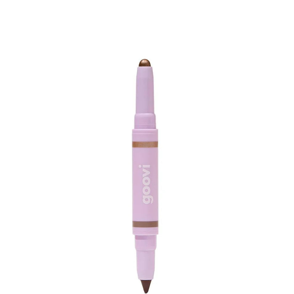 Goovi Ombretto Stick Duo - Couple Goals - N. 04 HYPNOTIC TAUPE