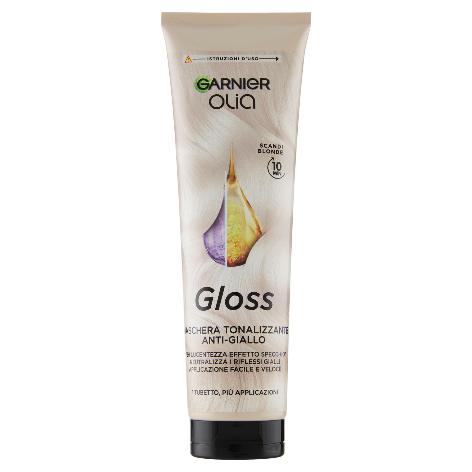 Olia Gloss Maschera Tonalizzante Anti-giallo Scandi Blonde 150 ml