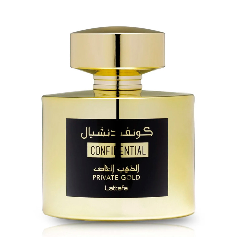 Lattafa Confidential Private Gold - 100ML Eau de Parfum Profumi di Donna