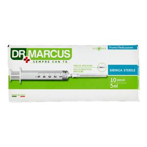 Pronta Medicazione Siringa Sterile 5 Ml 10 Pz