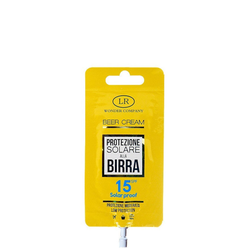 BEER CREAM - Protezione Solare alla Birra Viso/Corpo SPF 15 15 ML - 15 ML