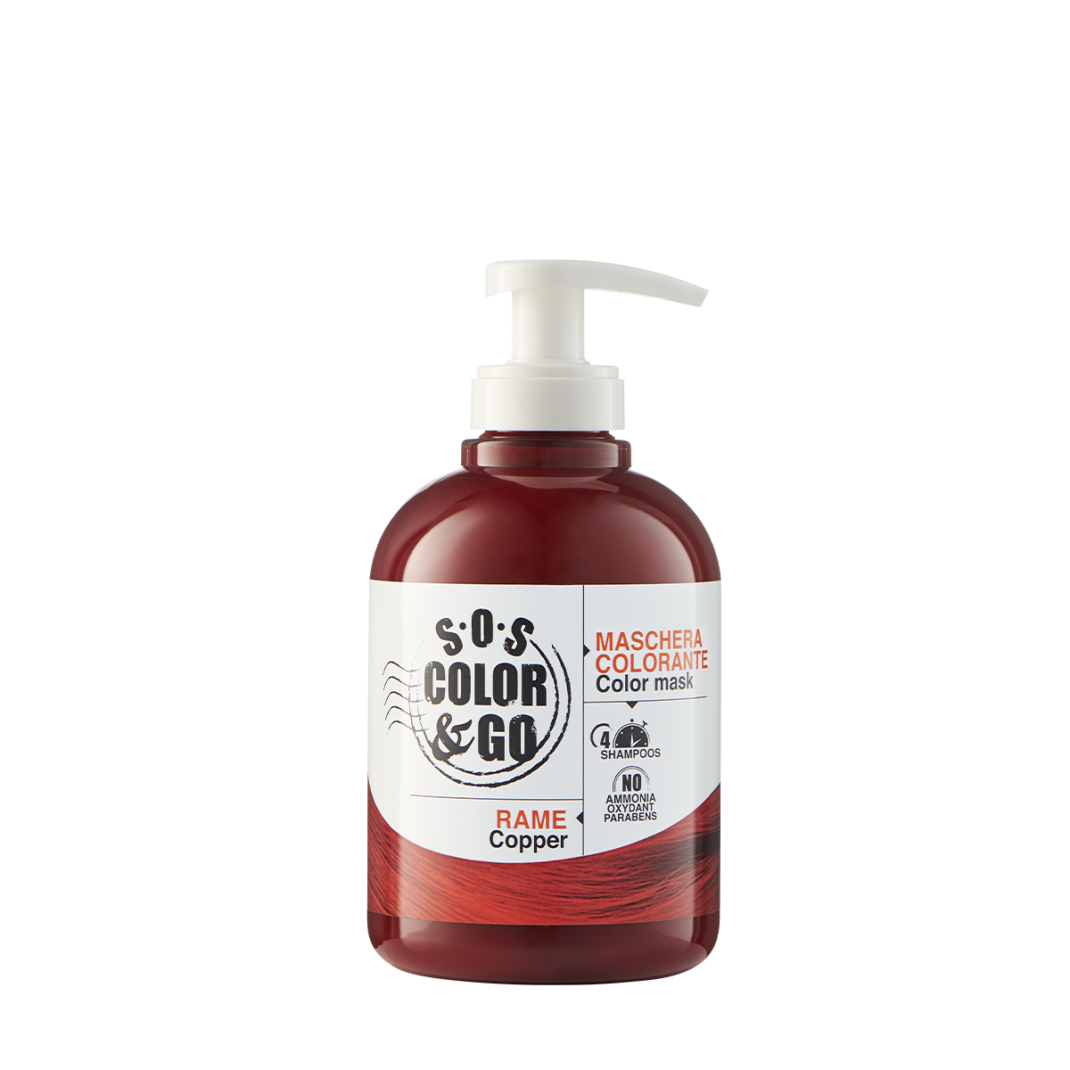 Alama S.o.s. Color&Go - Maschera colorante - RAME