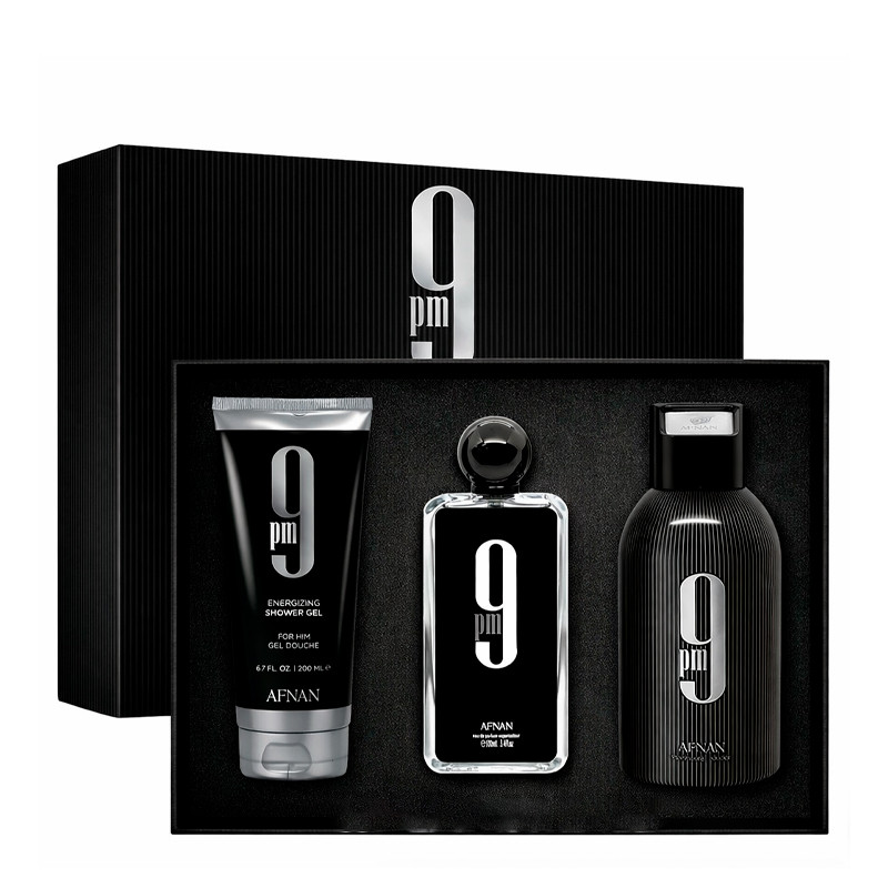 Afnan 9 PM Homme Set - 1 UD. Eau de Parfum Profumi da Uomo