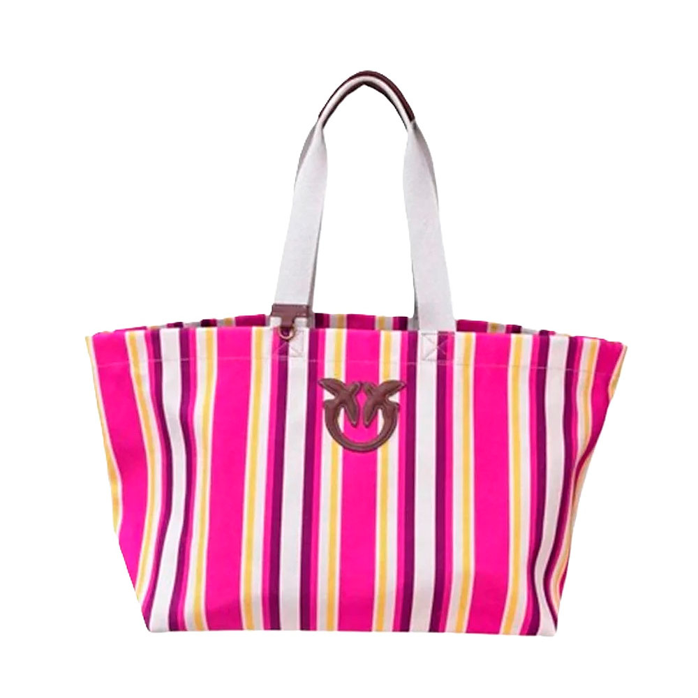 Pinko Borse da donna, articoli da toeletta e valigie BORSA SHOPPING IN TELA EXTRA